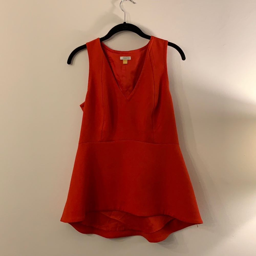 Gorgeous Dressy Red Sleeveless Blouse